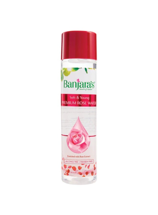 Banjara's Soft&Young Premium Rose Water 120ml - Image 1